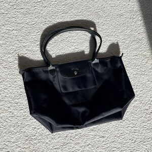 Longchamp medium Black Tote Bag